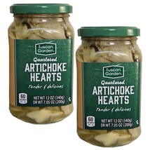 2 Packs Tuscan Garden Artichoke Hearts NET WT 12 OZ - $444.37 MXN