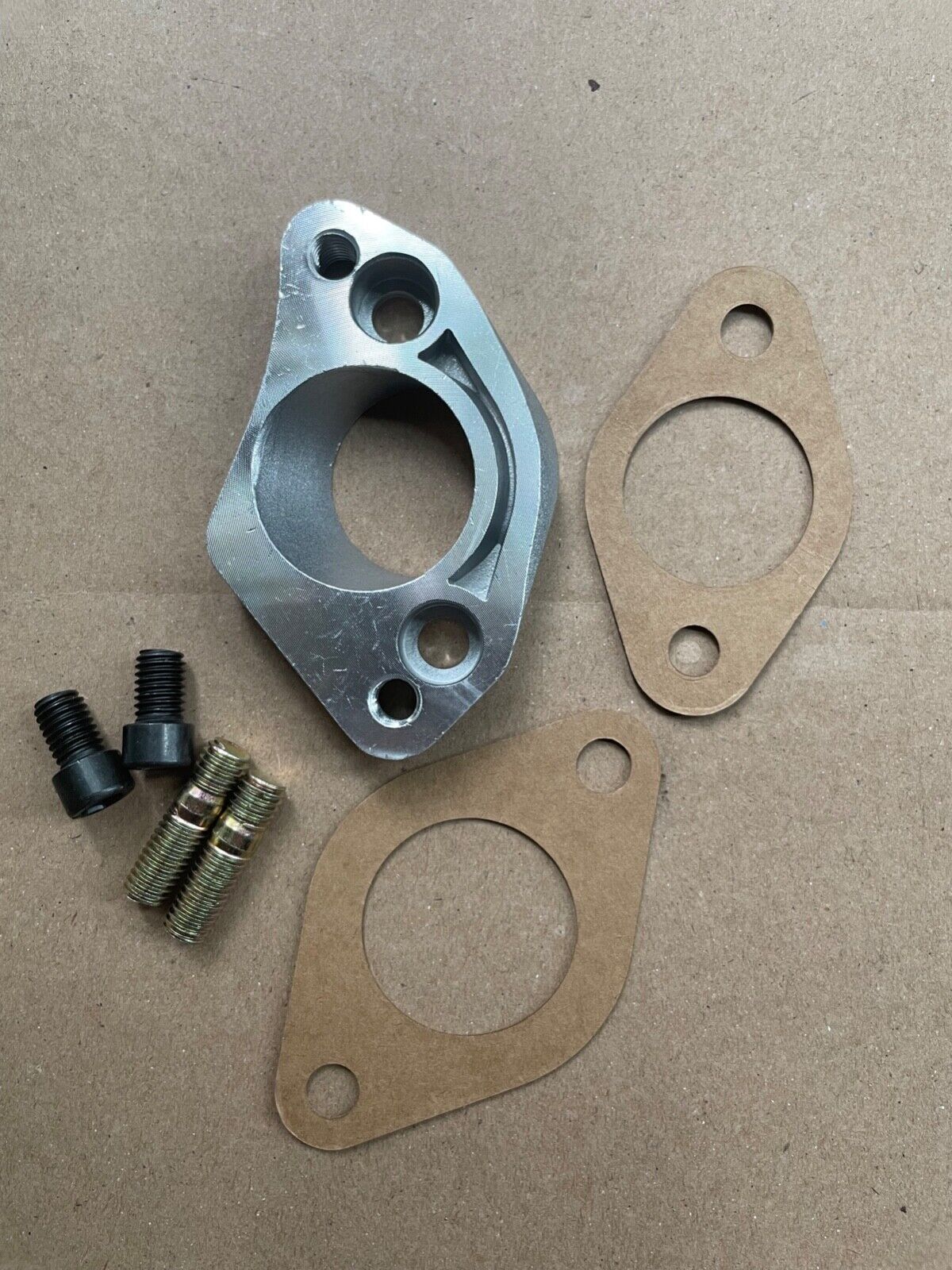 VW 30 Pict Carburetor Adaptor on Dual Port Beetle, Ghia,  Volkswagen Carb - $11.39