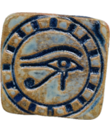 Eye of Ra Handmade Ceramic Refrigerator Magnet - £7.52 GBP