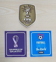 Messi Argentina 2022 FIFA World Cup Champions Home Soccer Jersey Badge P... - $374.58 MXN