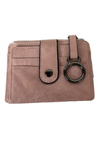 Pink Cardholder Faux Leather Accessory - $4.49