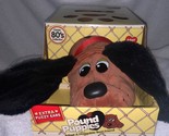 Pound Puppies Reddish Brown with Black Spots Long Fuzzy Ears 14.5&quot;L Dog New - £24.05 GBP