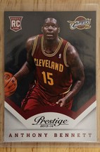 2013-14 Panini Prestige Anthony Bennett Cleveland Cavaliers #161 Rookie RC Card - £3.32 GBP