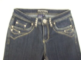 Roadrunner Slim Boot Cut Mid Rise Denim Blue Jeans Size 6 - $13.85