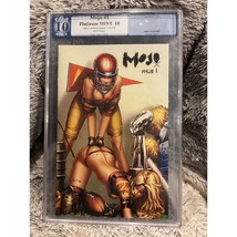 MOJO #1, GRADED PLATINUM MINT 10 by PGX. Art and cover by ebas. &quot;Nice&quot; e... - $396.00