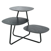 LeisureMod Hazelton Modern Multi-Top End Tables with Manufactured Wood T... - €116,46 EUR