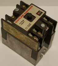 Cutler Hammer D26MPR Type M Relay / Contactor , 10 Amp, 110/120V Coil 9-... - $14.82