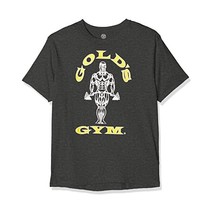 Gold&#39;s Gym Men&#39;s Muscle Joe T-Shirt, Grey (Charcoal Marl), XX-Large  - $36.00