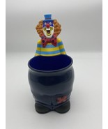 Vintage Ringling Bros Barnum &amp; Bailey Circus Clown Snack Cup Bowl Planter - £10.78 GBP