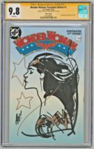 CGC SS 9.8 Wonder Woman #1 Facsimile Edt SIGNED Adam Hughes Original Art Sketch - £286.63 GBP