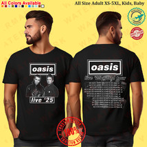 OASIS LIVE ’25 ON TOUR 2025 T-Shirt All Size Adult S-5XL Kids Babies Tod... - $20.00+