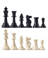 Staunton Tournament Ready Single Weighted Chess Pieces 3.75 In King Extr... - £10.83 GBP