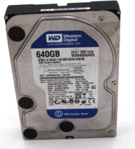 Western Digital Desktop Hard Drive 640GB WD6400AAKS Internal HDD SATA 64MB - £14.67 GBP