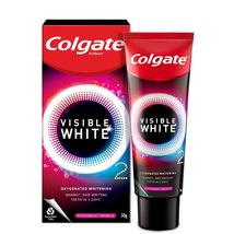 Colgate Visible White O2 Teeth Whitening Toothpaste 50gm, Peppermint Sparkle - £13.00 GBP