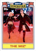 2021 Topps Heritage Superstar Tribute The Miz #TM-16 The Mi/Maryse Team Up NM-MT - £2.28 GBP