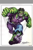 11x14 Inch SIGNED Neal Adams Marvel Comics Avengers Art Print ~ Incredible Hulk - £38.80 GBP