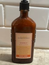 Bath &amp; Body Works Aromatherapy Energy Body Lotion Orange Ginger 6.5 Fl O... - £17.15 GBP