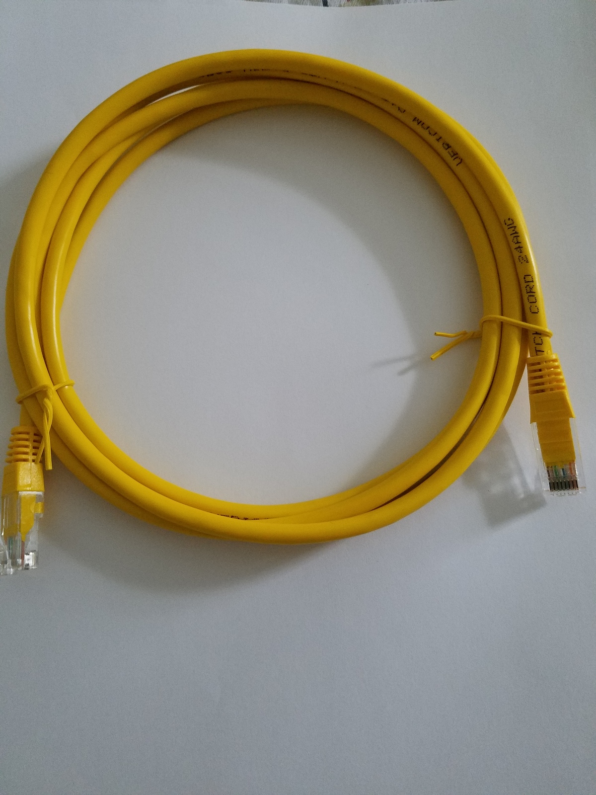 Vericom Cat-5e Network Patch cable - 7ft - $0.01