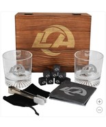 Los Angeles Rams NFL Drinkware Set 15-Piece Glasses Coaster Cooling Cube... - $109.76 CAD