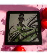 Princess Tiana Art Piece 3D Printed HueForge - With FRAME! 3D ART - $485.32 MXN