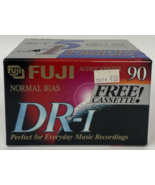 Audio Cassette Tape FUJI DR-I 90 min.  Normal Bias Blank Lot Of 6 NEW SE... - $20.36 CAD