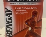 Bengay Ultra Strength 4 Large Patches Analgesic 3.9&quot; by 7.9&quot; for Back or... - £8.71 GBP