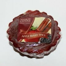 New Yankee Candle Apple Berry Spice Red Wax Tart 0.8oz Sealed Discontinued Scent - £7.05 GBP