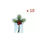 30PCS Christmas Cup Cards Santa Hat Wine Glass Decor Ornaments - $128.85 MXN+