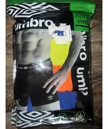 Umbro ~ 4 Pair Mens Boxer Briefs Cotton Blend Stretch Multicolor ~ XL (4... - $33.60 CAD