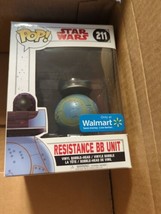 Resistance BB Unit Star Wars Pop! Funko NIB Vinyl Figure 211 Walmart Exclusive - £13.70 GBP