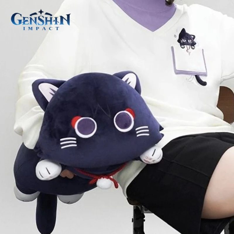 60/100cm Genshin Impact Wanderer Plush Toys Kawaii Scaramouche Plushie Dolls - £30.05 GBP+