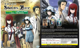 DVD Anime Steins; Gate Complete Series Season 1+2 (1-47) +Movie +OVA ENGLISH DUB - £18.65 GBP