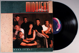 Midnight Star - Work it Out (1990) Vinyl LP • Do it One More Time, Red Roses - £10.92 GBP