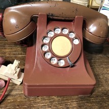 Vintage Northern Electric Co Rotary Phone 1950 appears repainted untested - $27.72