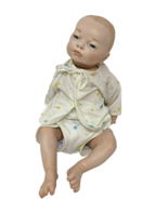 Scioto Newborn Porcelain Life Like Baby BOY Doll Needs Re-Stringing - $37.99