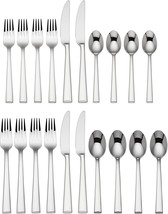 Continental by Lenox Stainless Steel Flatware Set Service 20 Piece - New - £157.48 GBP