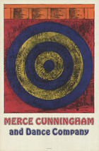 JASPER JOHNS Merce Cunningham and Dance Company (Target with Four Faces), 1968 - £473.72 GBP