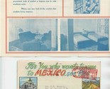 3 Different 1950&#39;s Mexico Hotel Brochures &amp; Folder Hotel Leon Guanajuato - £14.24 GBP