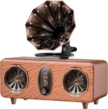 Retro Bluetooth Speaker Retro Radio With 5.4 Bluetooth Version, Fm, Deco... - $59.95