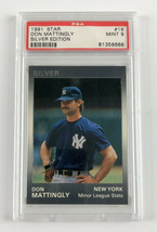 1991 Star Silver Edition Don Mattingly #19 Yankees PSA 9 - GEM MINT - POP 6 - £23.21 GBP