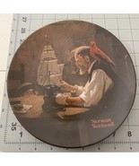 Knowles 1980 Norman Rockwell Collector&#39;s Plate “The Ship Builder” W/ COA... - $19.99
