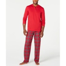 Matching Mens Mix It Brinkley Plaid Family Pajama Set, Size XXL - £15.83 GBP