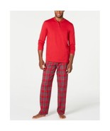 Matching Mens Mix It Brinkley Plaid Family Pajama Set, Size XXL - £15.49 GBP