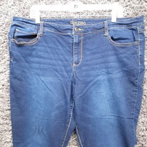 Decree Jeans Women 19 Blue Plus Size Skinny Stretch Ladies Denim Pants - £13.53 GBP