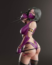 Mileena_Fan Art  / Resin scale Sculpture Painted ready for collect - £127.81 GBP+