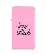 Zippo Lighter - Sexy Bitch Slim Pink Matte - 852887 - $29.66