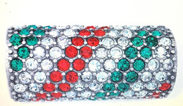 Brighton Glitter Long Bead, Multi-Color, Christmas Green, Red JC2393, New - £28.39 GBP