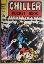 Chiller Pocket Book #6 Dracula Ghost Rider 1980 Marvel Comics Uk 52pg Digest Vg+ - £19.46 GBP