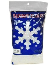 Rainbow Snowflakes - Iridescent - 4 ounces - £9.92 GBP