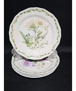 Noritake Gourmet Garden Casual Gourmet 4 Floral Salad Plates 8 1/4 in - €39,99 EUR